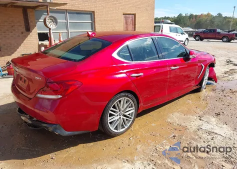 2021 Genesis G70 2.0T Rwd z USA, uszkodzony, nr VIN KMTG64LAXMU076561